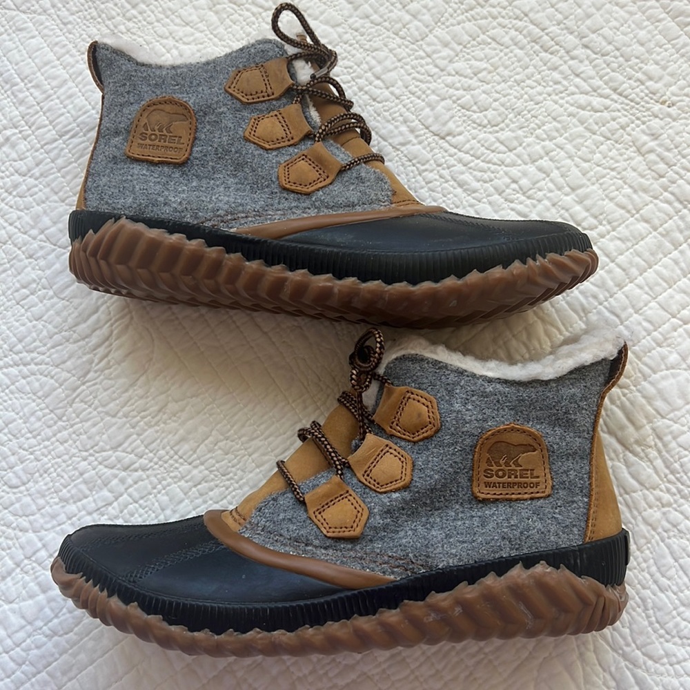 Out and About Sorel boots